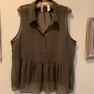 Arizona Jean Sheer Top